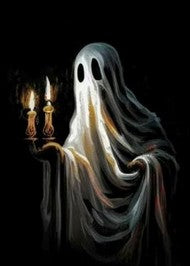October 22, 2025 Candle Light Ghost Paint Party in Ballwin at the Golf Course Event 6-8 PM