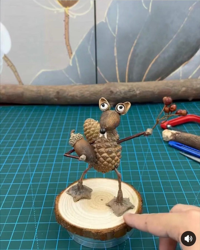 April 23, 2026 Kid's Craft Night  Pine Cone Characters