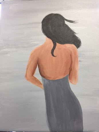 "Lady" Public Wine & Paint Class in St. Louis